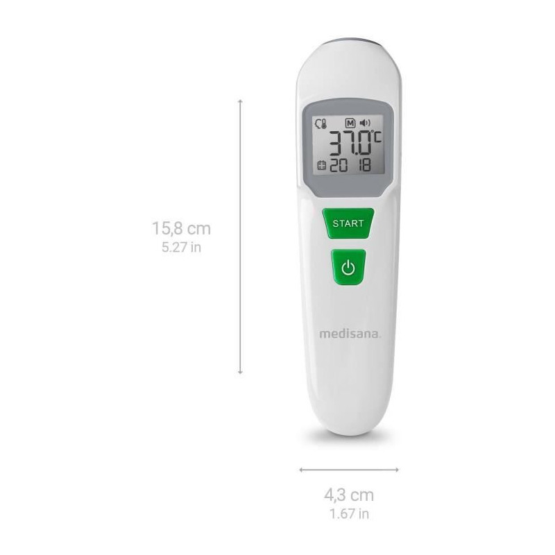 Thermometer - MEDISANA - TM 760 - Contactless - Precise measurement LE