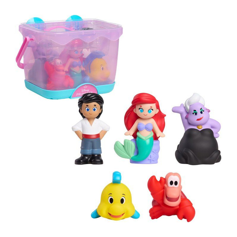 Jouets de bain - DISNEY Princess La Petite Sirène - 5 figurines - Pan
