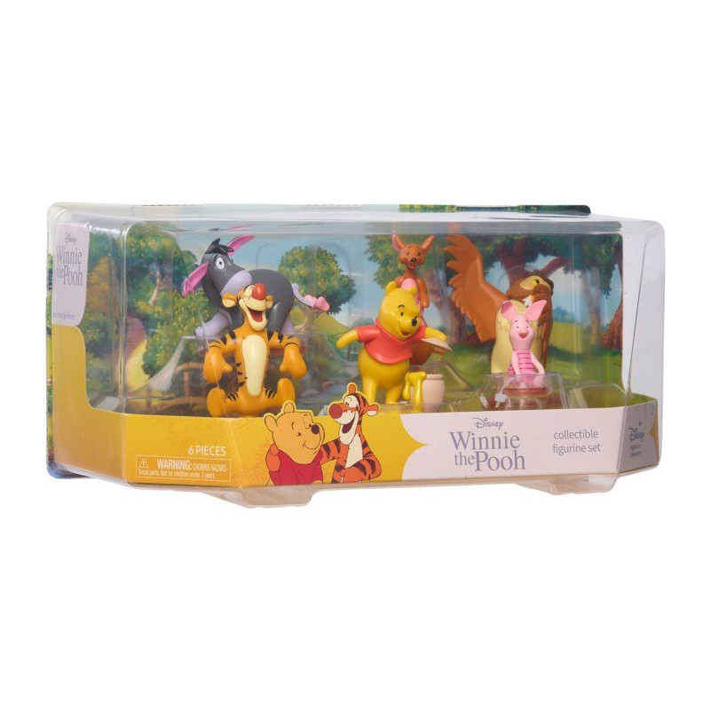 Coffret figurines - DISNEY - Winnie l'Ourson - 6 figurines de 8 cm - C