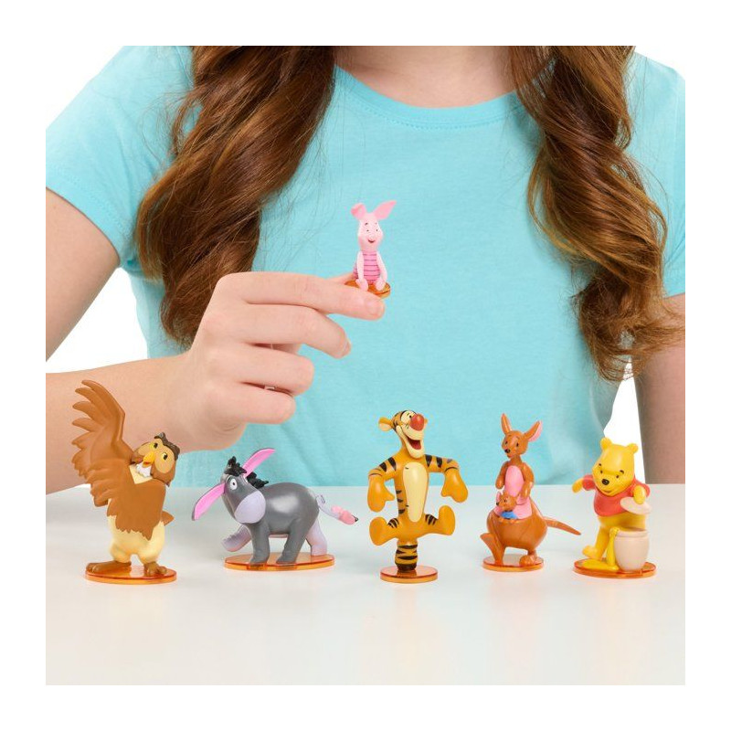 Coffret figurines - DISNEY - Winnie l'Ourson - 6 figurines de 8 cm - C