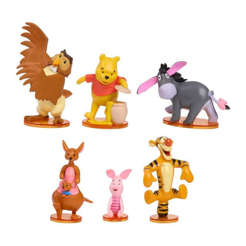 Coffret figurines - DISNEY - Winnie l'Ourson - 6 figurines de 8 cm - C