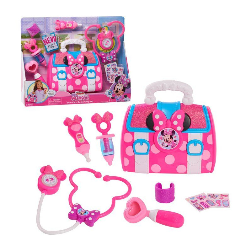 Mallette Docteur - DISNEY - Minnie - 7 accessoires - Dès 3 ans