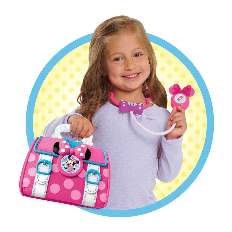 Mallette Docteur - DISNEY - Minnie - 7 accessoires - Dès 3 ans
