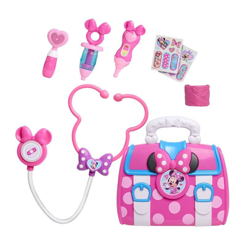 Mallette Docteur - DISNEY - Minnie - 7 accessoires - Dès 3 ans