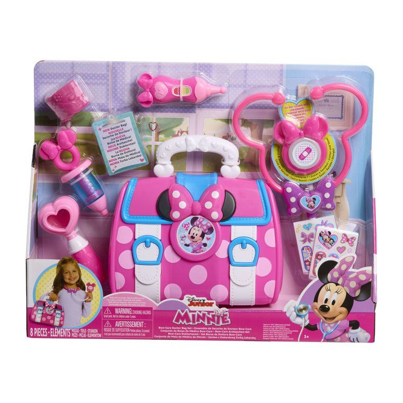 Mallette Docteur - DISNEY - Minnie - 7 accessoires - Dès 3 ans