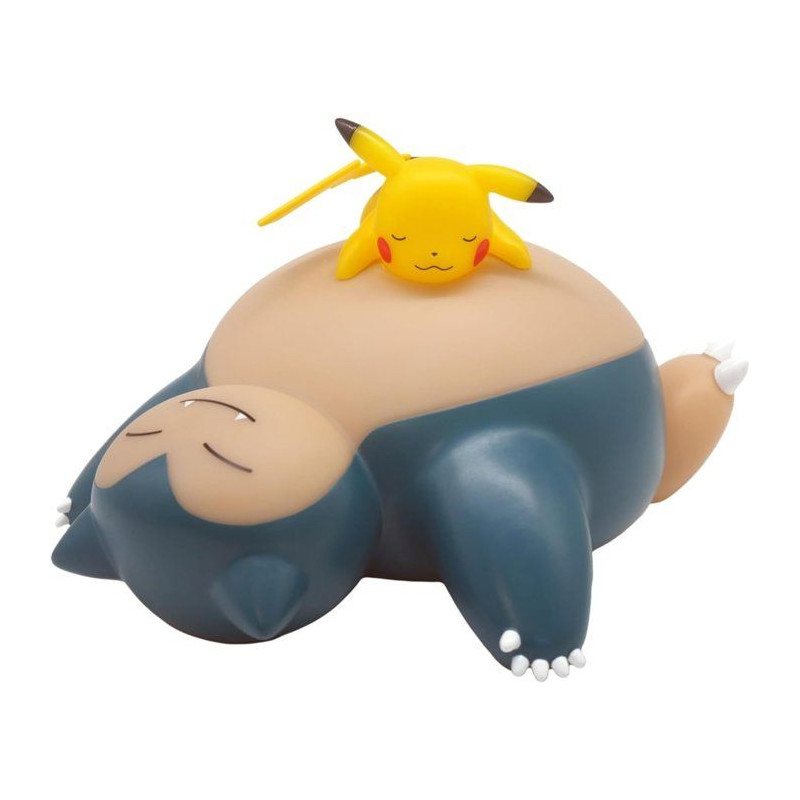 Lampe LED décorative Pokémon - TEKNOFUN - Snorlax & Pikachu - 25 cm