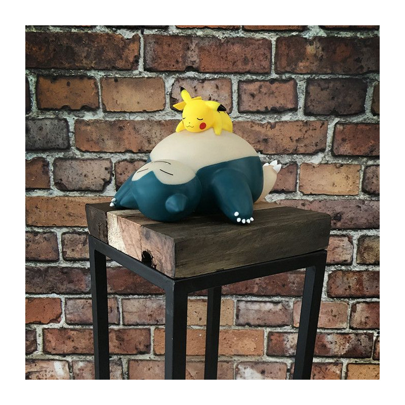 Lampe LED décorative Pokémon - TEKNOFUN - Snorlax & Pikachu - 25 cm