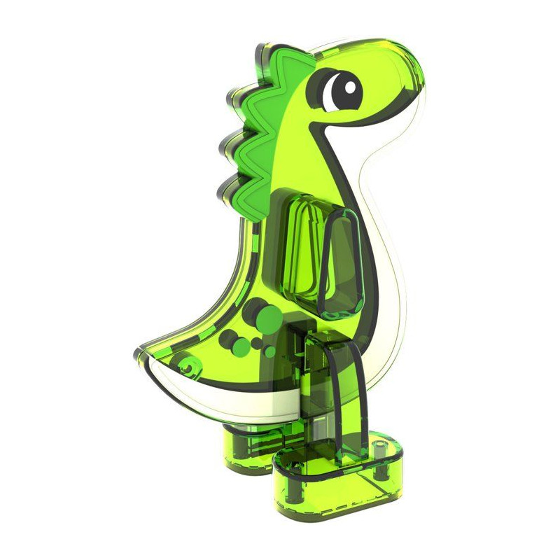 GEOMAG Magnetic Tiles Dino World - Jeu de construction magnétique - t
