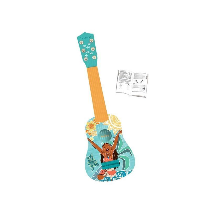 LEXIBOOK - Ma Première Guitare Vaiana - 53cm