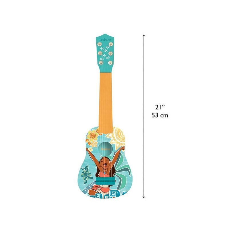 LEXIBOOK - Ma Première Guitare Vaiana - 53cm