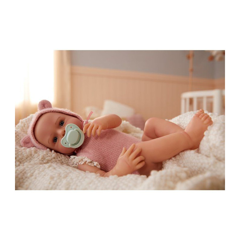Baby born Real - Poupon Fille - Peau très claire - Yeux ouverts - Pou