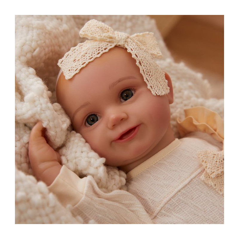 Baby born Real - Poupon Fille - Peau très claire - Yeux ouverts - Pou