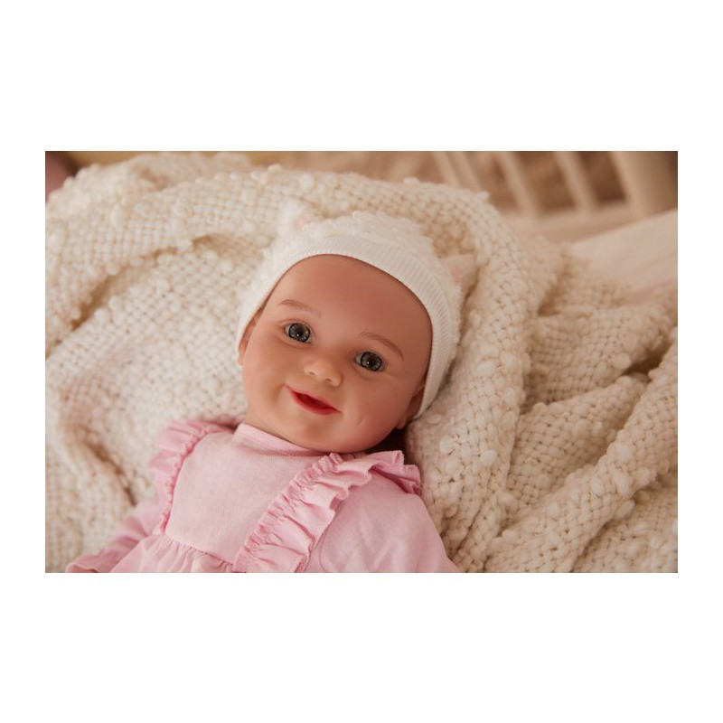 Baby born Real - Poupon Fille - Peau très claire - Yeux ouverts - Pou