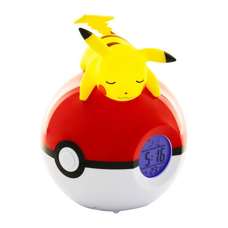 Radio-réveil lumineux - TEKNOFUN - Pikachu Pokémon