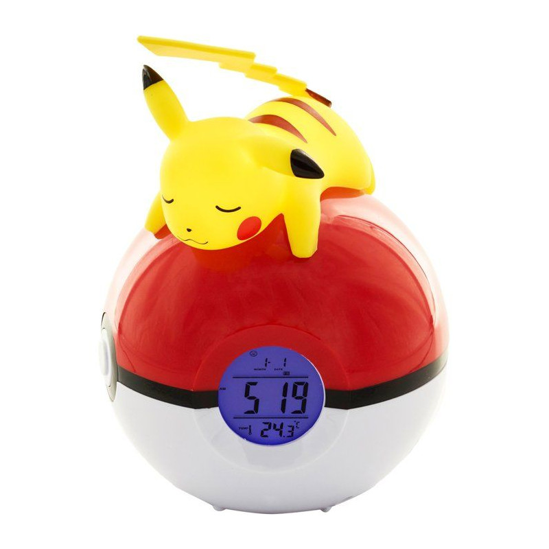 Radio-réveil lumineux - TEKNOFUN - Pikachu Pokémon