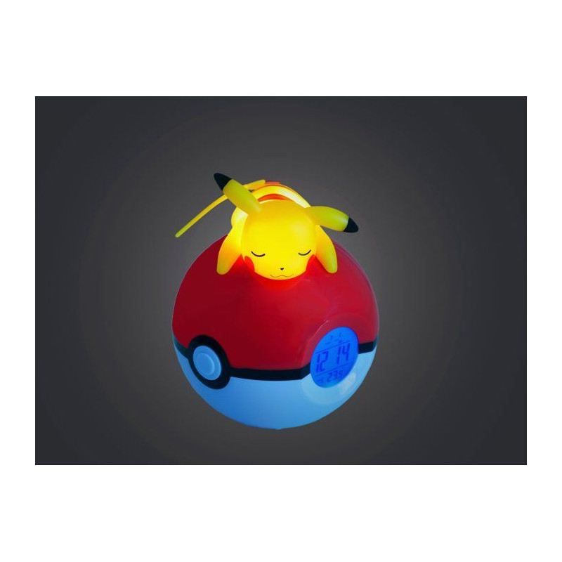 Radio-réveil lumineux - TEKNOFUN - Pikachu Pokémon