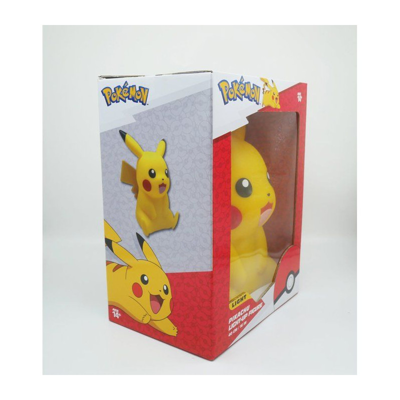 Lampe LED Pikachu - TEKNOFUN - Figurine Pikachu 40 cm - Produit offici