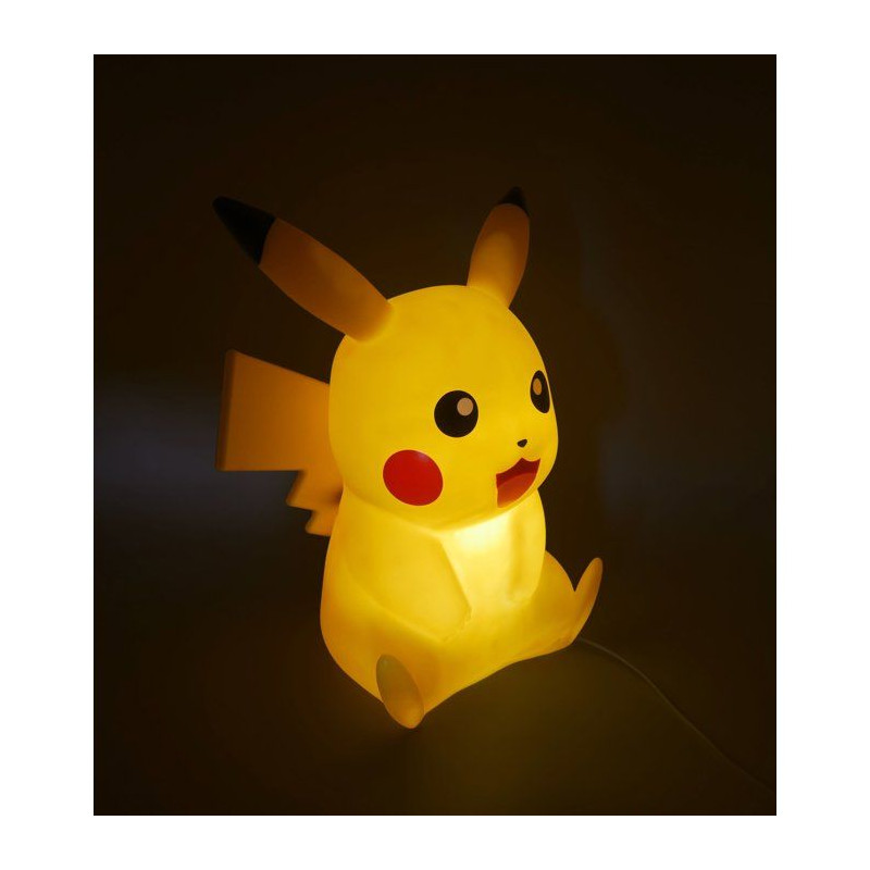 Lampe LED Pikachu - TEKNOFUN - Figurine Pikachu 40 cm - Produit offici