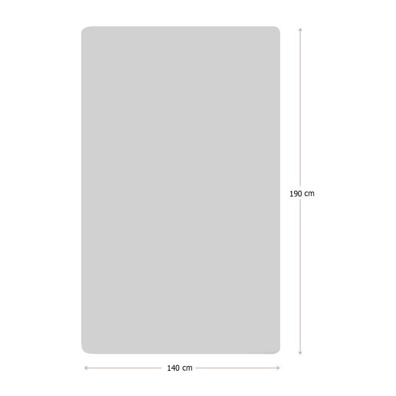 Tapis enfant Licorne 140 x 190 cm - Épaisseur : 10 mm - 700 g/m² - R