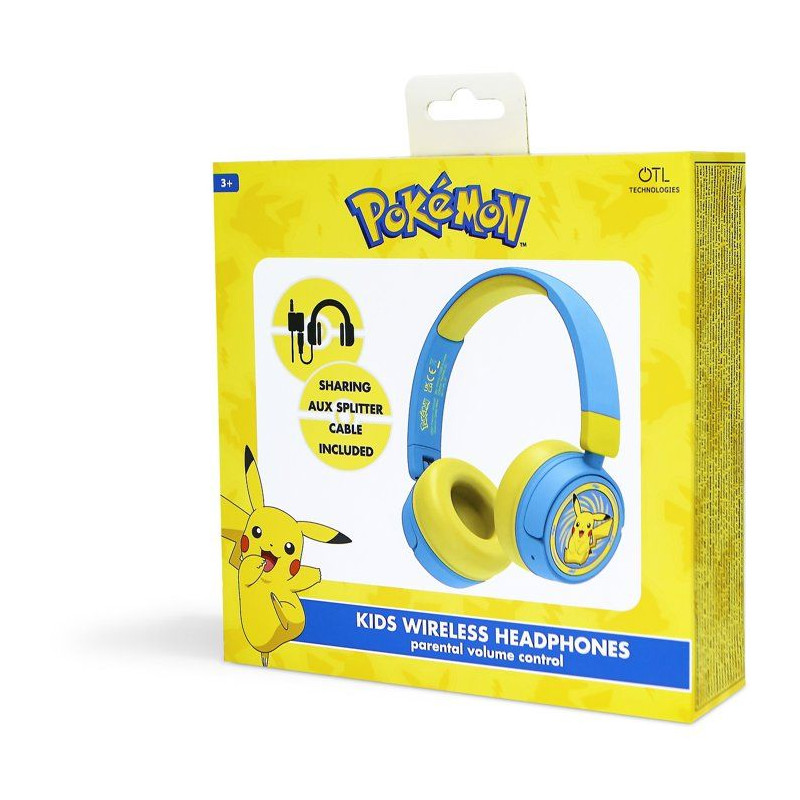 Casque Bluetooth - EKIDS - Pokémon Pikachu