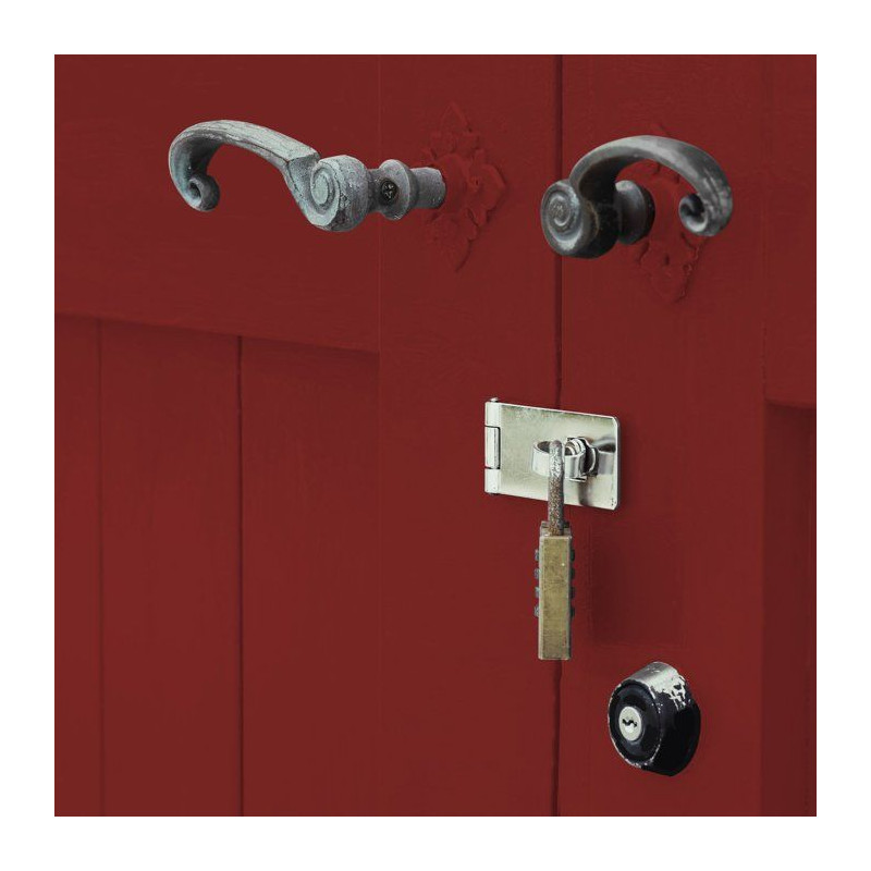 Peinture Extreme bois - Rouge basque RAL 3004 satin - RIPOLIN - 2,5 L