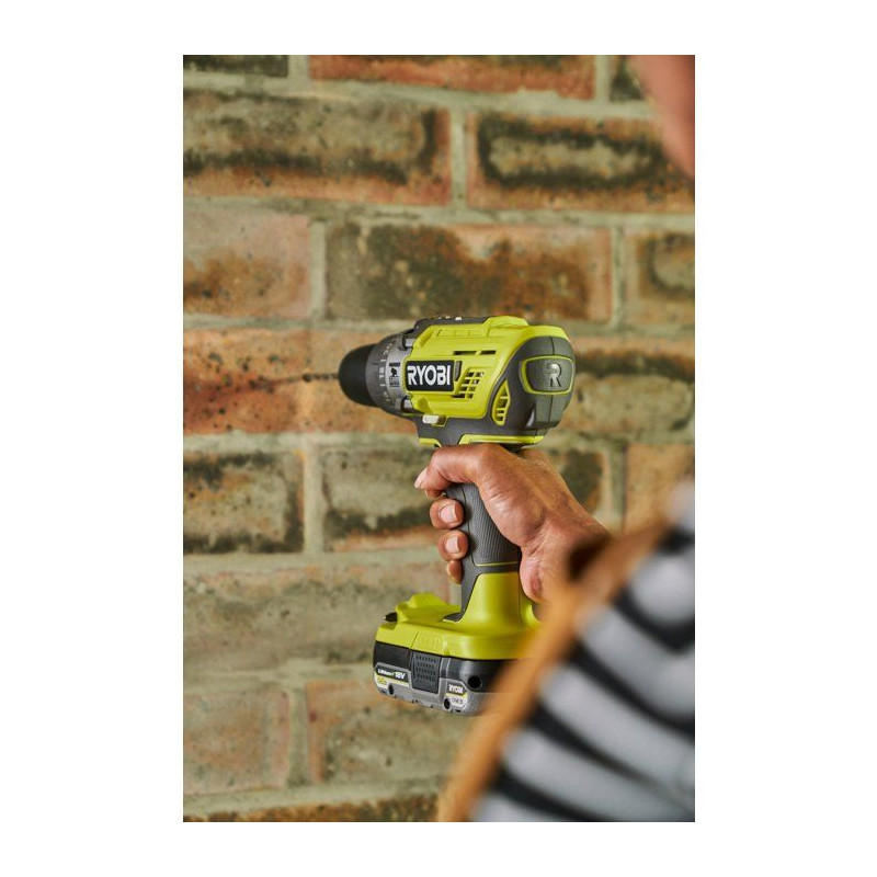 RYOBI Perceuse à percussion 18V ONE+ - sans batterie ni chargeur - R1