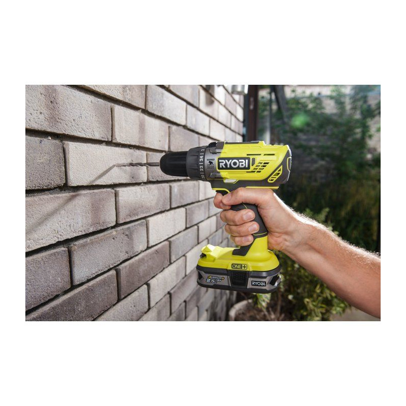 RYOBI Perceuse à percussion 18V ONE+ - sans batterie ni chargeur - R1
