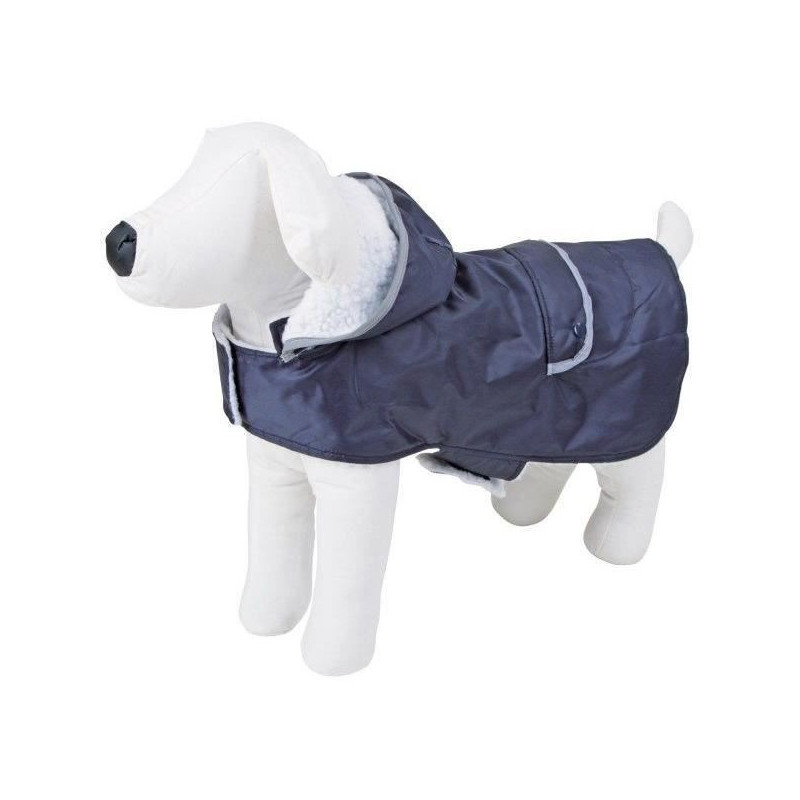 Warm dog coat - KERBL - TEDDY - 41 cm - Blue