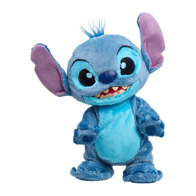 Peluche interactive STITCH Double Trouble - 36 cm - Plus de 50 sons et