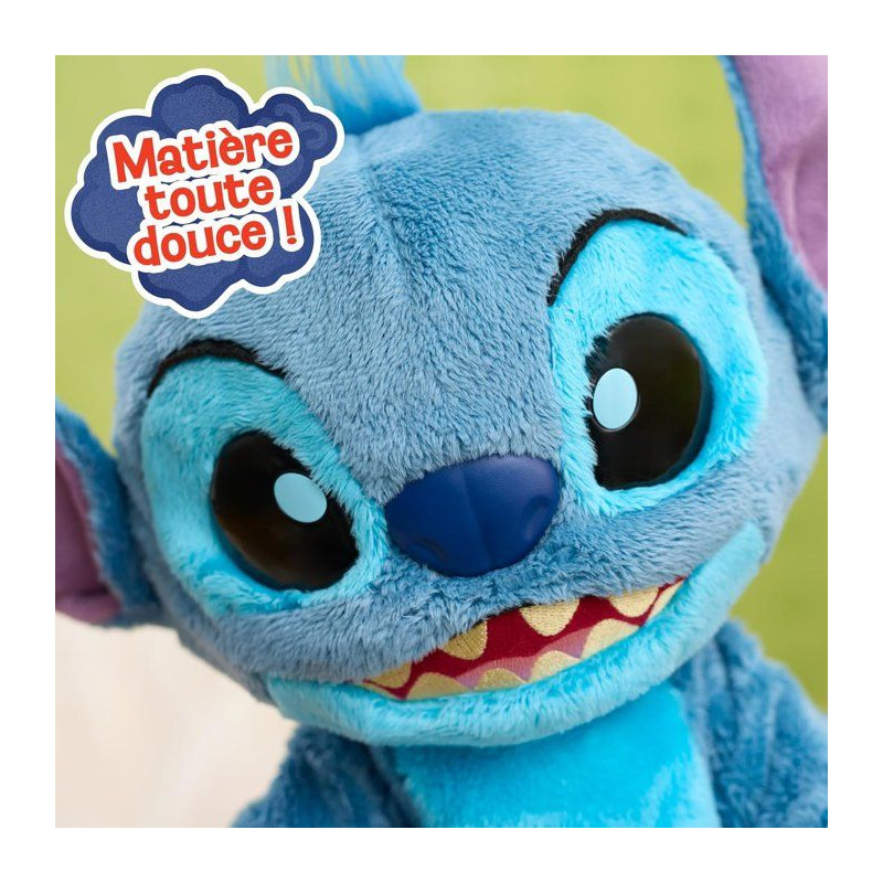 Peluche interactive STITCH Double Trouble - 36 cm - Plus de 50 sons et