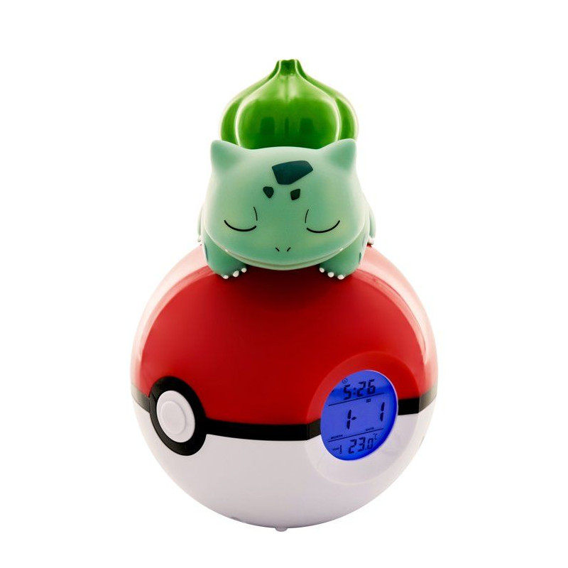 Radio-réveil lumineux enfant Pokémon - TEKNOFUN - Bulbasaur - Licenc