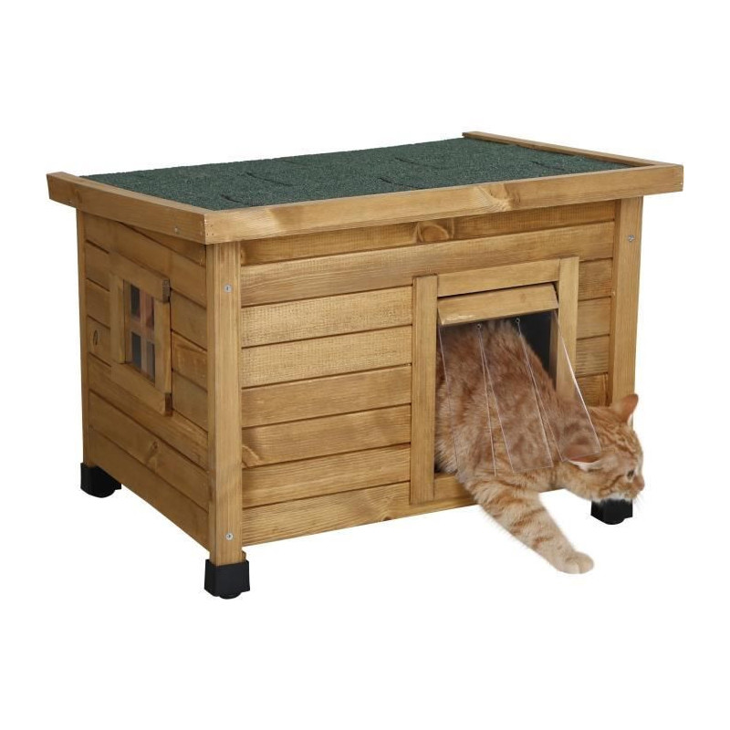 Kerbl House For Chat Rustica 57x42x45cm - Wood
