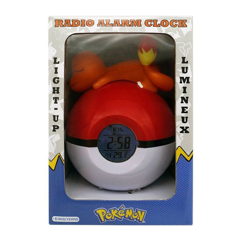 Radio-réveil lumineux - TEKNOFUN - Charmander Pokémon