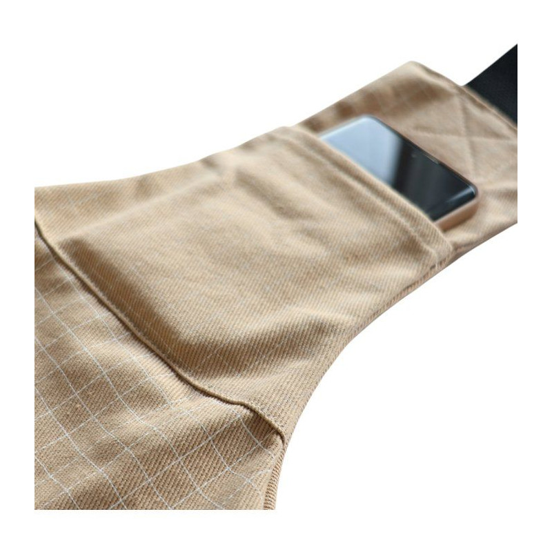 Porte-bébé hanche - TINÉO - Grid - Ergonomique - Compact - Utilisat