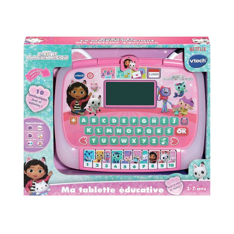 VTECH - GABBY ET LA MAISON MAGIQUE - MA TABLETTE ÉDUCATIVE - Multicol