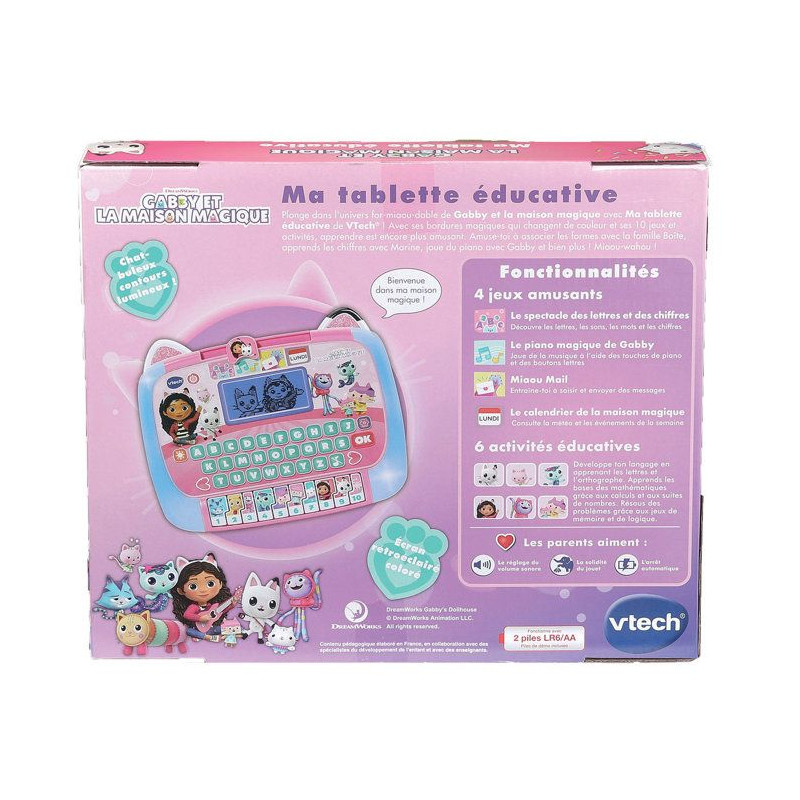 VTECH - GABBY ET LA MAISON MAGIQUE - MA TABLETTE ÉDUCATIVE - Multicol