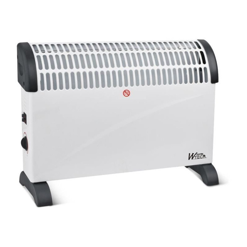 Convecteur mobile - 2000 W - WARMTECH - WTTCPM2001 - Horizontal - Blan
