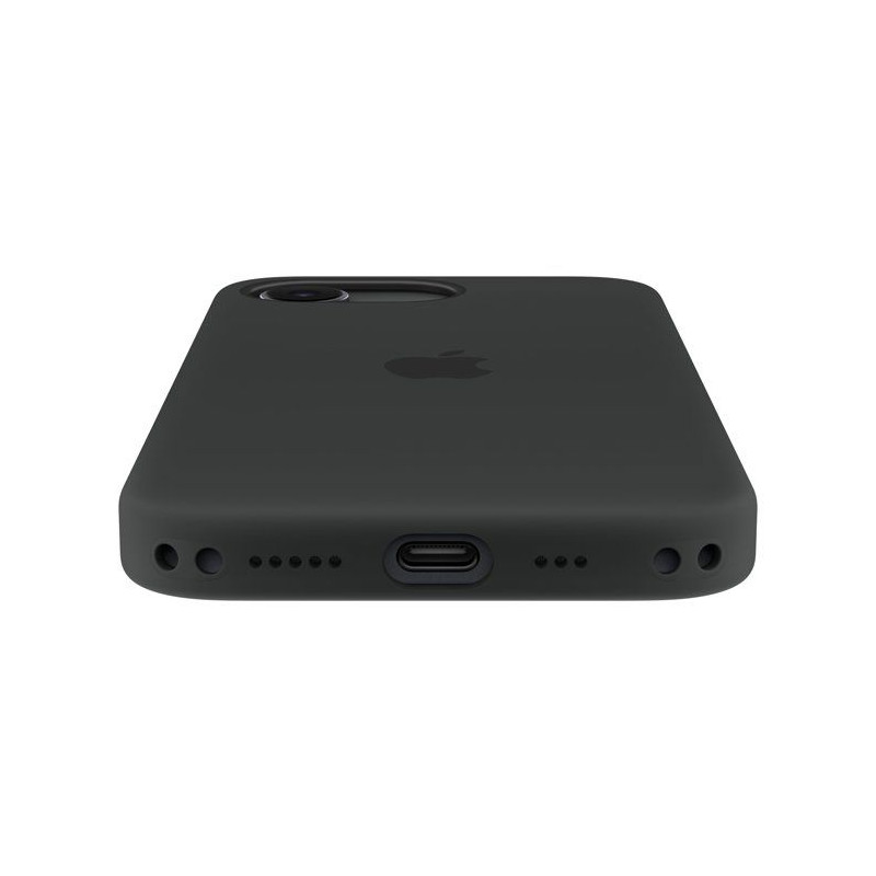 APPLE iPhone 17e - Coque en silicone avec MagSafe - Noir