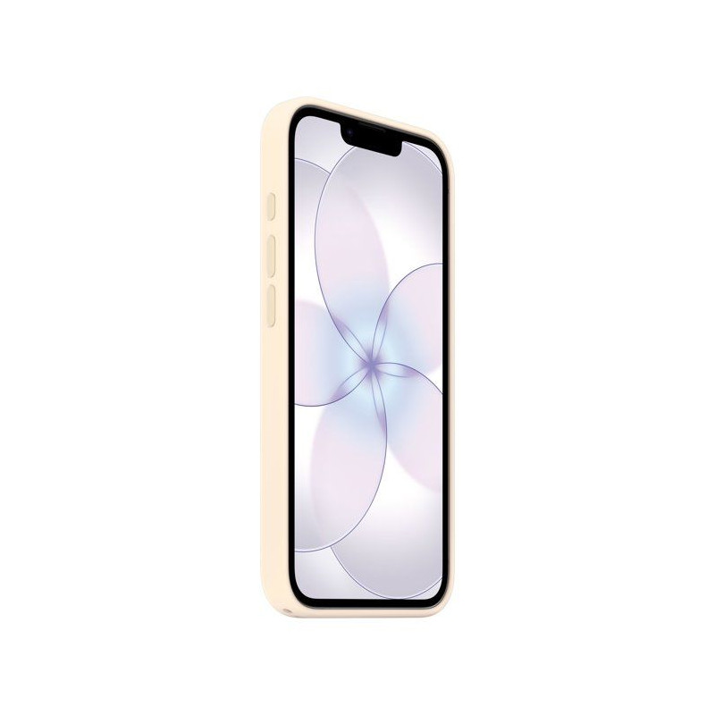 APPLE iPhone 17e - Coque en silicone avec MagSafe - Vanille