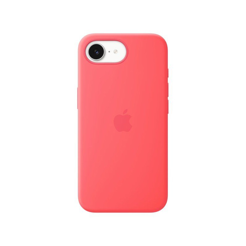 APPLE iPhone 17e - Coque en silicone avec MagSafe - Goyave éclatante