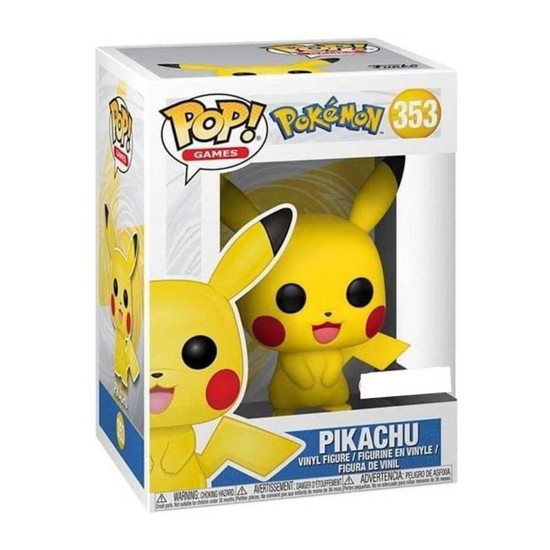 Figurine Funko Pop! Games : Pokemon S1 - Pikachu