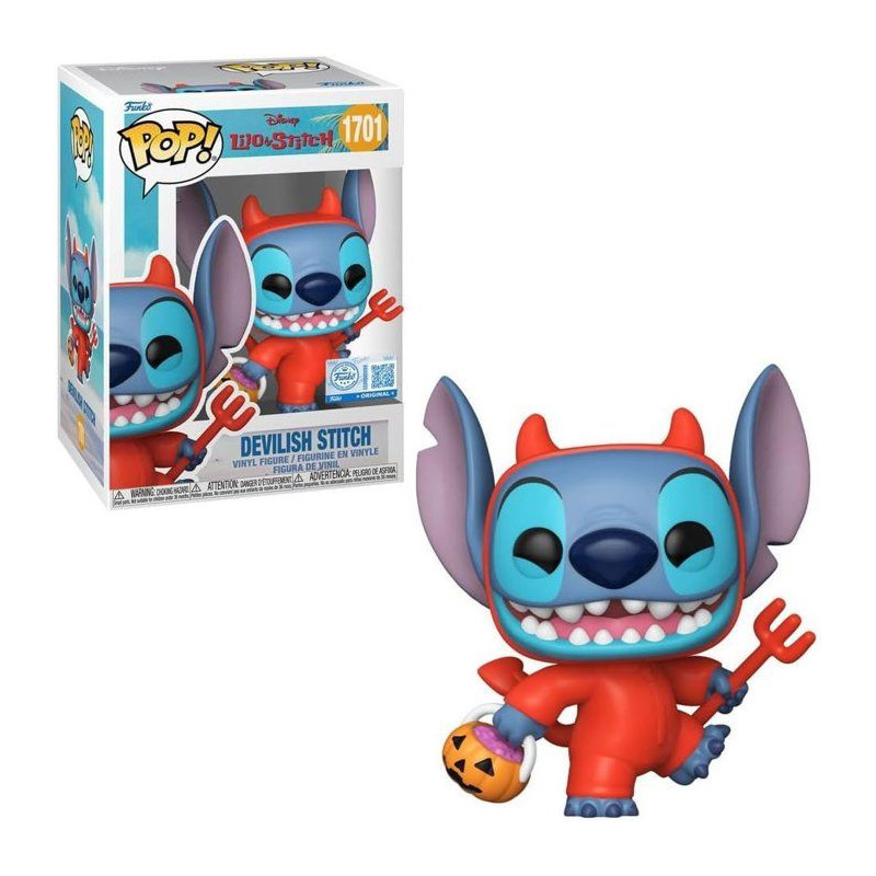Figurine Funko Pop! - Disney - Stitch en Diable n°1701 Chase