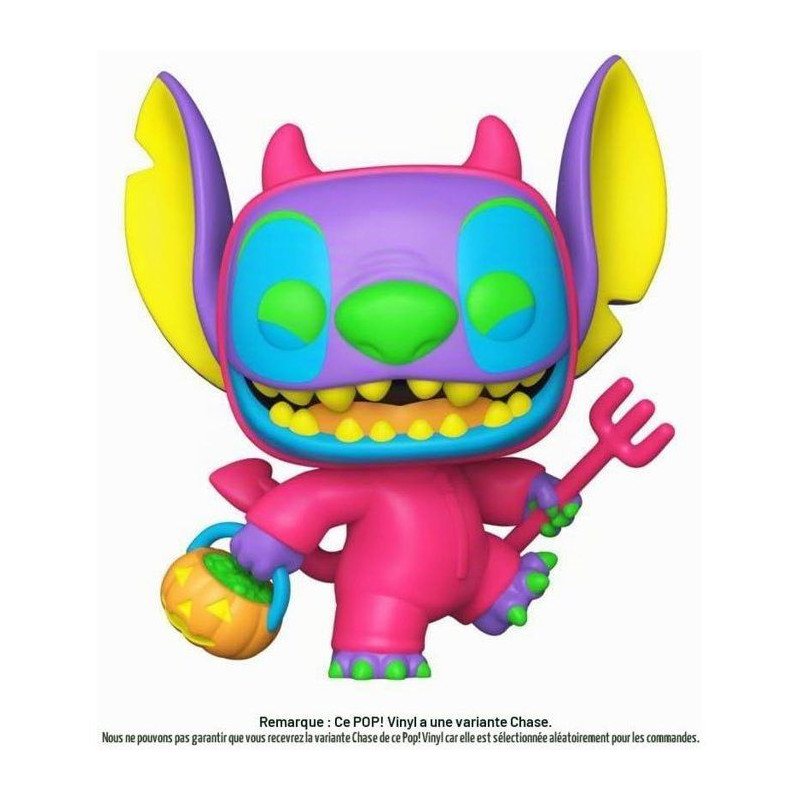 Figurine Funko Pop! - Disney - Stitch en Diable n°1701 Chase