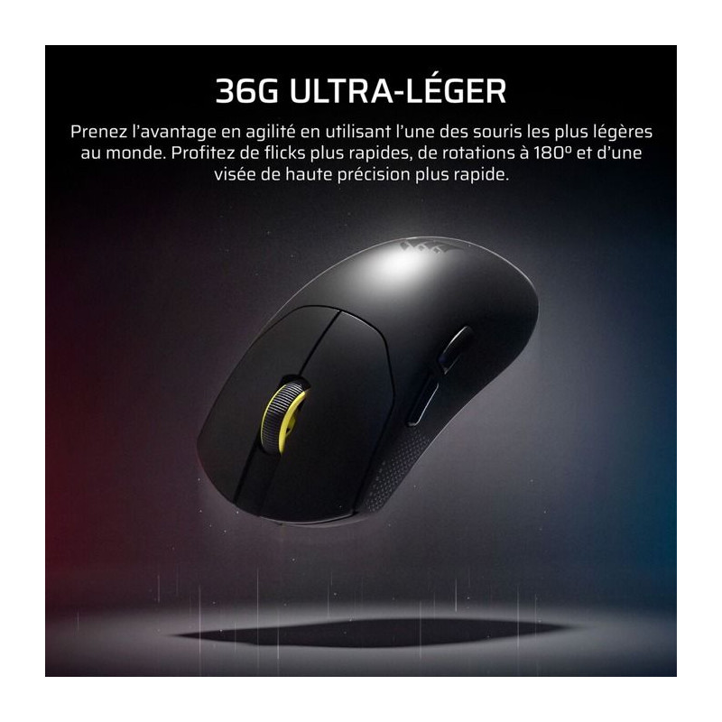 Souris Gamer - Sans Fil - Corsair - SABRE v2 PRO Ultralight - Noir