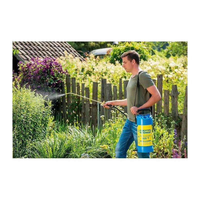 GLORIA - 405 T - 5L high performance steel sprayer with brass nozzle a