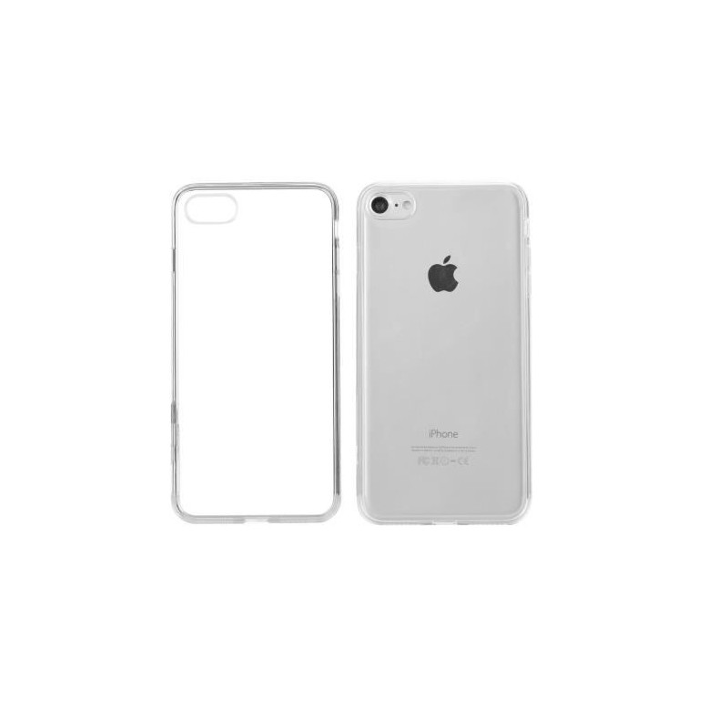 PLATYNE Coque pour iPhone 7/8 - Silicone - Transparent