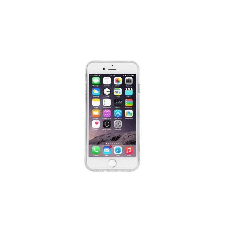 PLATYNE Coque pour iPhone 7/8 - Silicone - Transparent