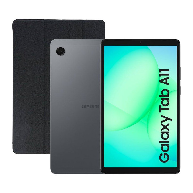 Tablette tactile Samsung Galaxy Tab A11 écran 8,7" 64 Go Gris + Etui