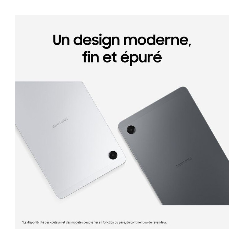 Tablette tactile Samsung Galaxy Tab A11 écran 8,7" 64 Go Gris + Etui