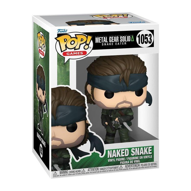 Figurine Funko Pop! - Games Metal Gear Solid Snake Eater - Naked Snake